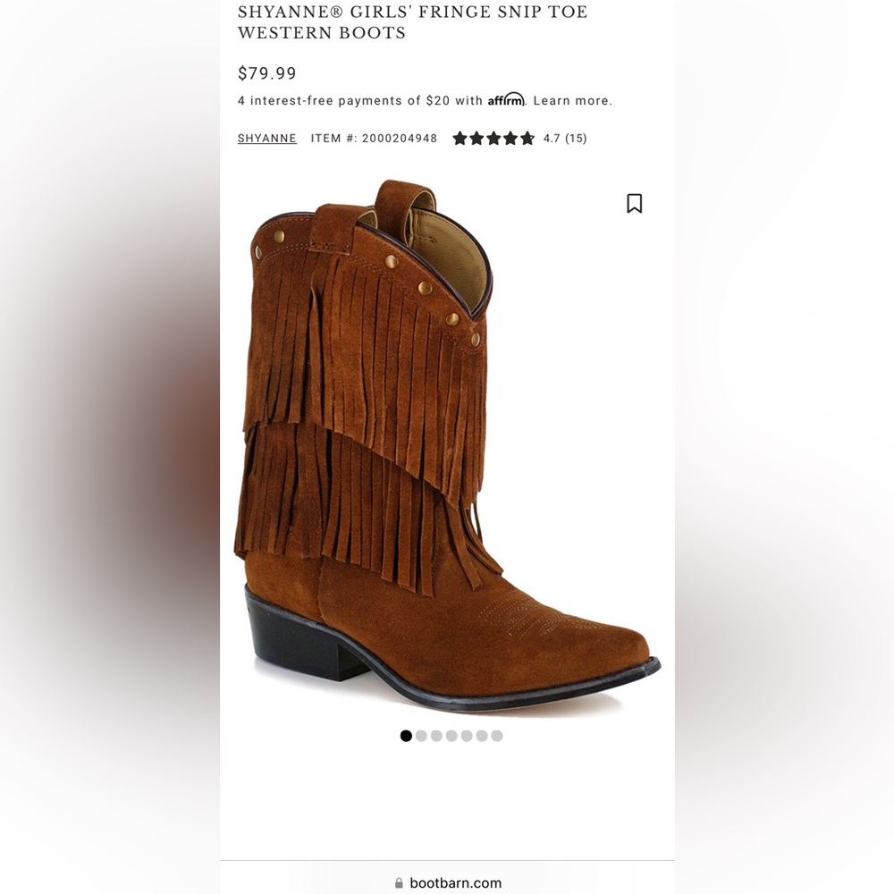 Shyanne Double Fringe Boots